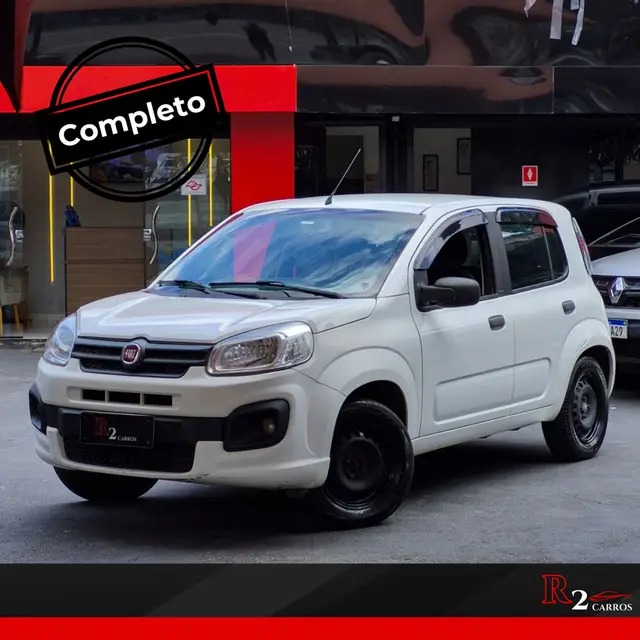 Carro Fiat Uno 2017 Attractive 1.0 (Flex) 4p