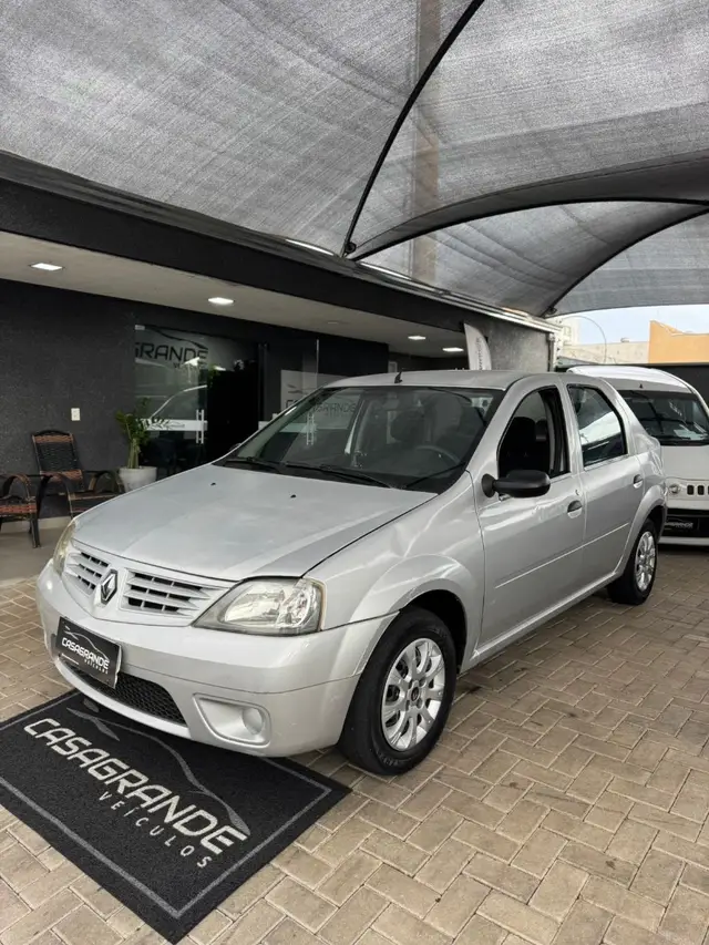 Carro Renault Logan 2009 Authentique 1.0 16V (flex)