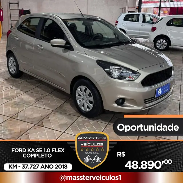 Carro Ford Ka 2018 1.0 SE (Flex)