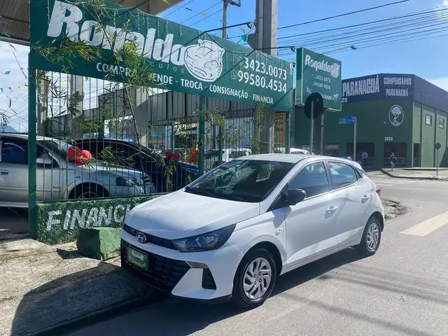 Carro Hyundai HB20 2024 1.0 Comfort Plus TGDI (Mec.)