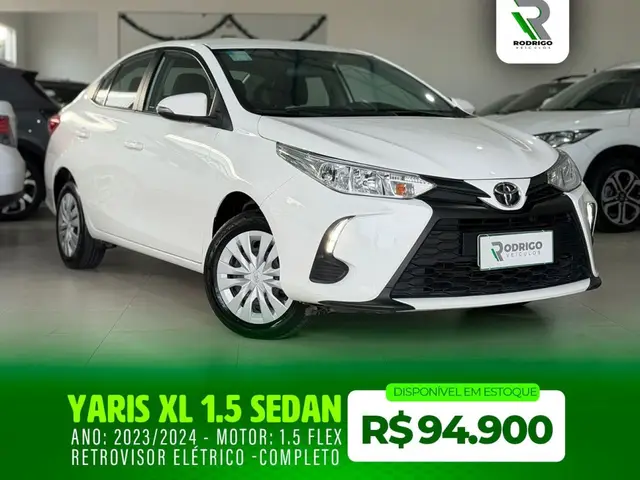 Carro Toyota Yaris Sedan 2024 XL 1.5 (Flex) (Aut)