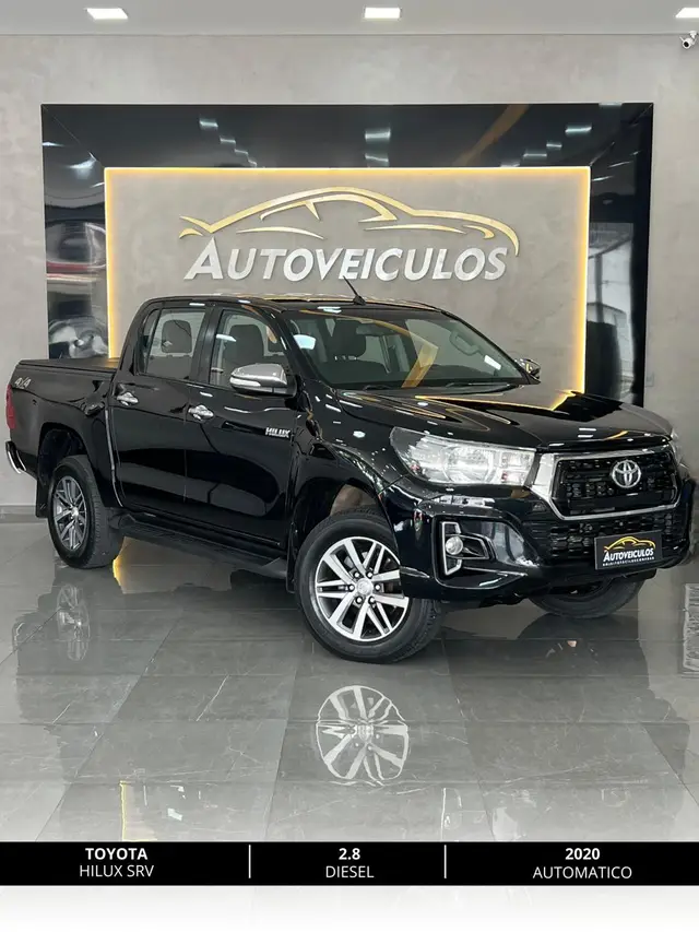 Carro Toyota Hilux Cabine Dupla 2020 Hilux 2.8 TDI SRV CD 4x4 (Aut)