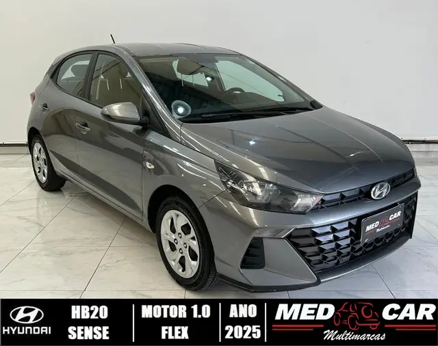 Carro Hyundai HB20 2025 1.0 Sense (Mec.)