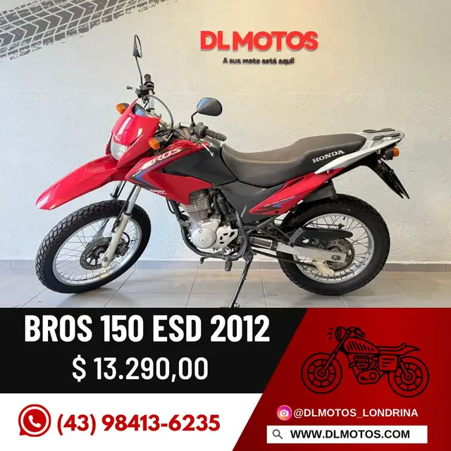 Moto Honda NXR 150 2012 Bros ESD