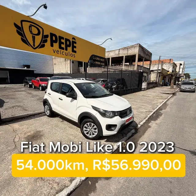 Carro Fiat Mobi 2023 Like 1.0 (Flex)