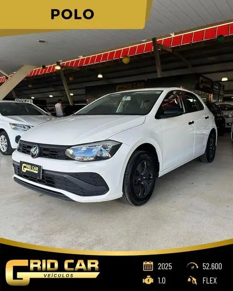 Carro Volkswagen Polo 2025 Track 1.0 Flex 12V 5p
