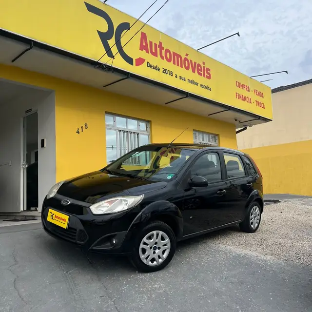 Carro Ford Fiesta Hatch 2014 SE 1.0 RoCam (Flex)