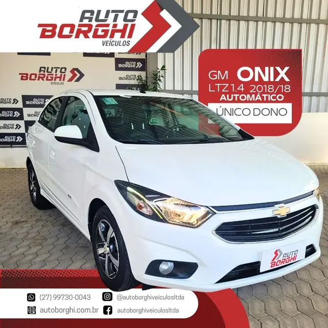 Carro Chevrolet Onix 2018 1.4 LTZ SPE/4 (Aut)