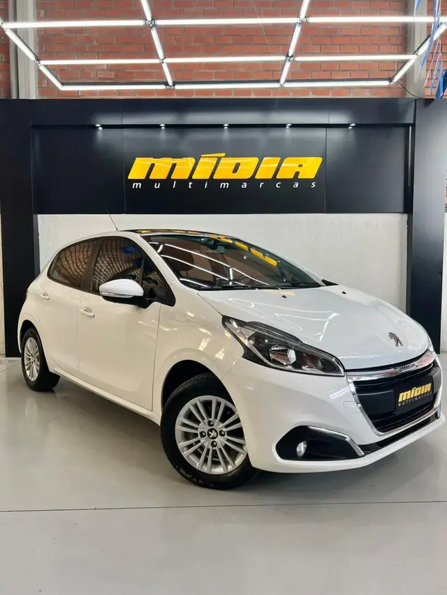 Carro Peugeot 208 2018 Allure 1.2 12V (Flex)