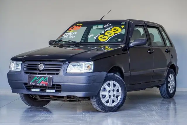 Carro Fiat Uno Mille 2008 Fire 1.0 (Flex)