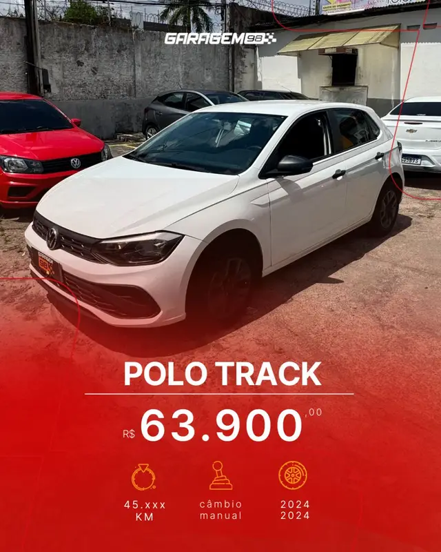 Carro Volkswagen Polo 2024 Polo 1.0 TSI Flex 12V 5p