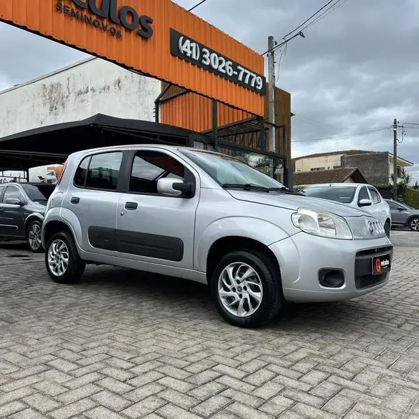 Carro Fiat Uno Mille 2012 Uno Mille Celeb. WAY ECON. 1.0 F.Flex 2p