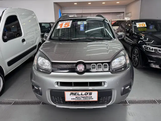 Carro Fiat Uno 2015 Way 1.0 8V (Flex) 4p