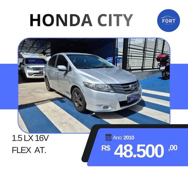 Carro Honda City 2010 LX 1.5 16V (flex)