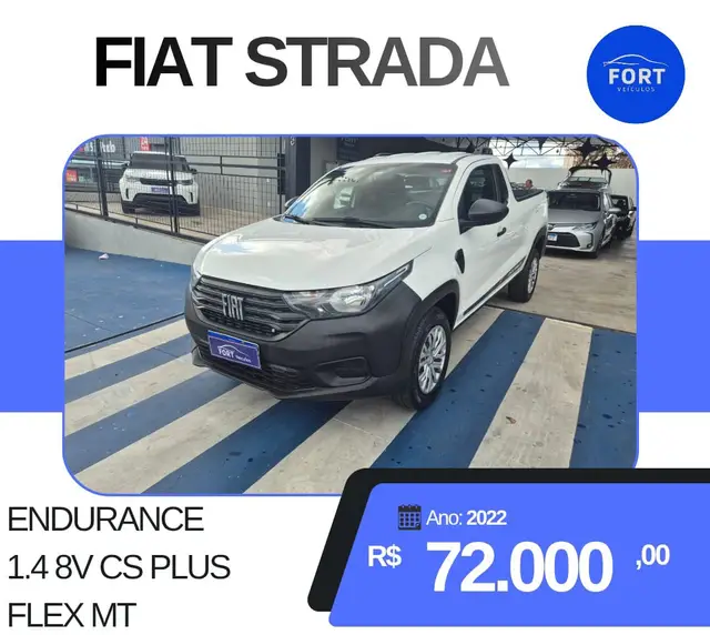 Carro Fiat Strada 2022 Endurance 1.4 CD (Flex)