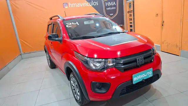 Carro Fiat Mobi 2024 Trekking 1.0