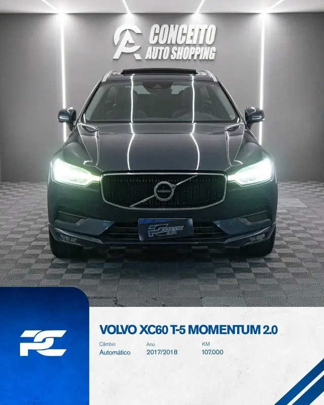 Carro Volvo XC60 2018 2.0 T5 Momentum AWD