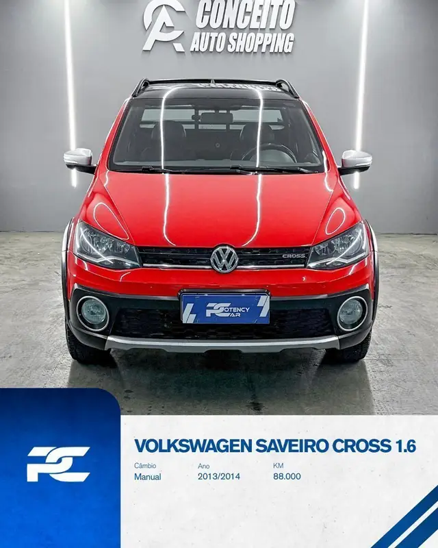 Carro Volkswagen Saveiro 2014 Cross 1.6 (Flex) (cab. estendida)