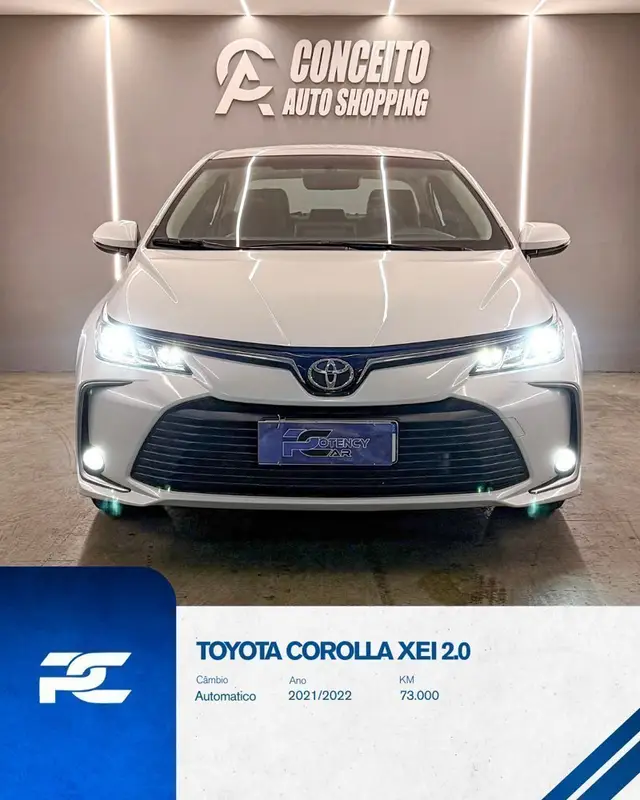 Carro Toyota Corolla 2022 XEi 2.0 Flex 16V Aut.