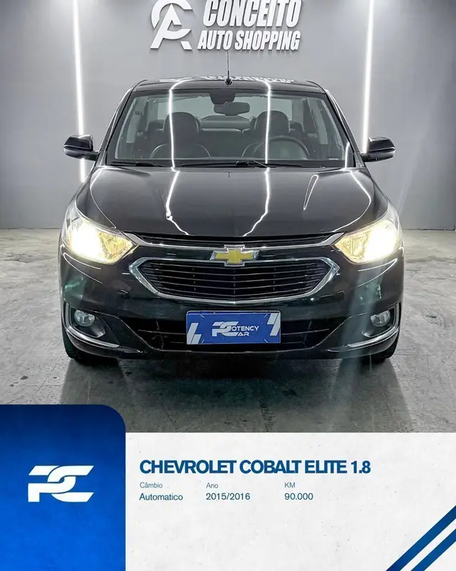 Carro Chevrolet Cobalt 2016 Elite 1.8 8V (Aut) (Flex)