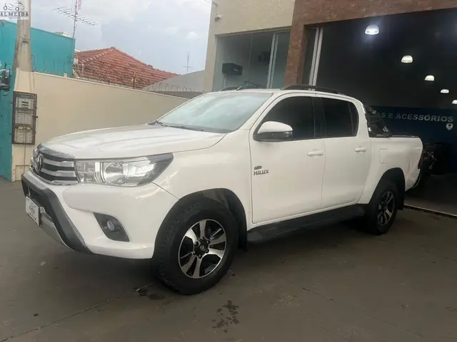 Carro Toyota Hilux Cabine Dupla 2018 Hilux 2.7 SRV CD 4x2 (Flex) (Aut)