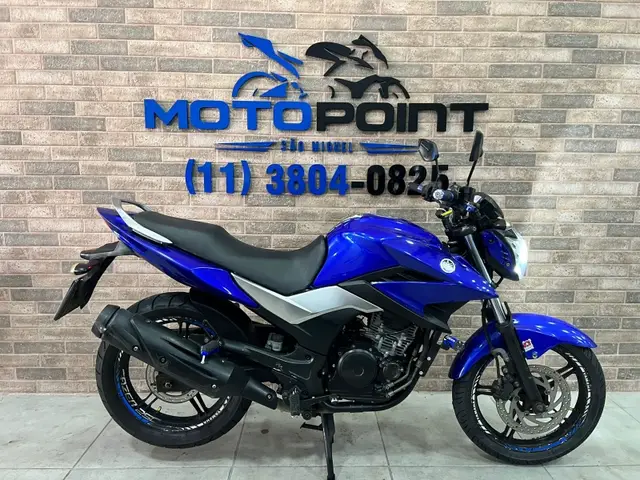 Moto Yamaha YS 250 Fazer 2017 Blueflex