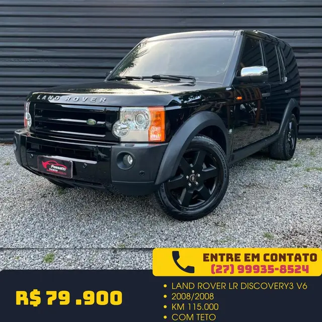 Carro Land Rover Discovery 2008 3 4X4 HSE 2.7 V6 (7 lug.)