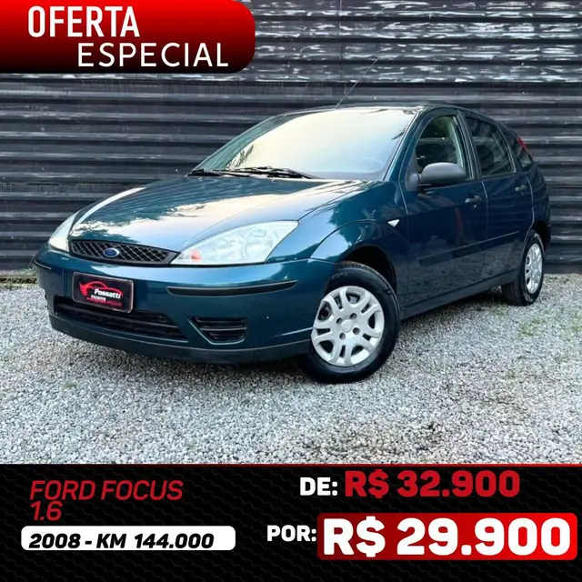 Carro Ford Focus Hatch 2008 GL 1.6 8V