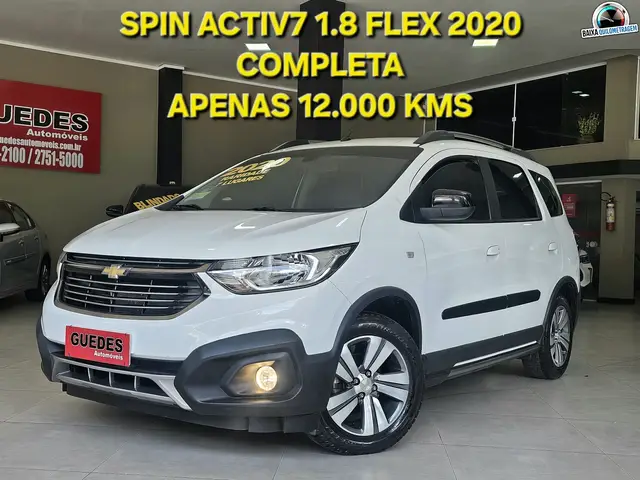 Carro Chevrolet Spin 2020 Activ 7S 1.8 (Flex) (Aut)