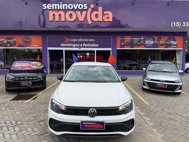 Carro Volkswagen Polo 2024 Track 1.0 Flex 12V 5p