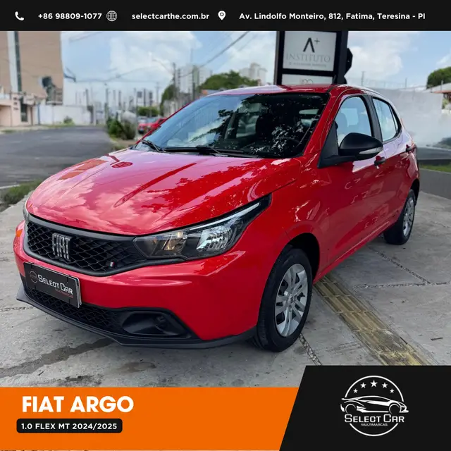 Carro Fiat Argo 2025 1.0