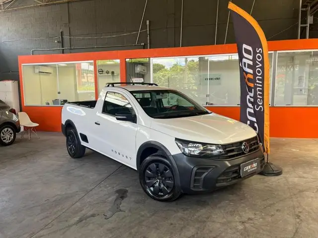 Carro Volkswagen Saveiro 2025 Robust Total Flex 16V