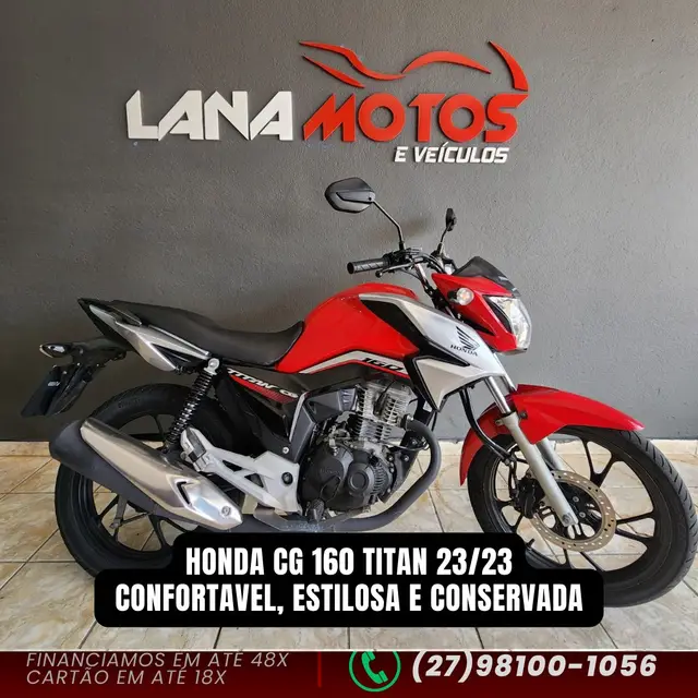 Moto Honda CG 160 2023 Titan