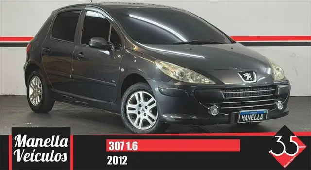 Carro Peugeot 307 2012 Hatch. Presence 1.6 16V (flex)
