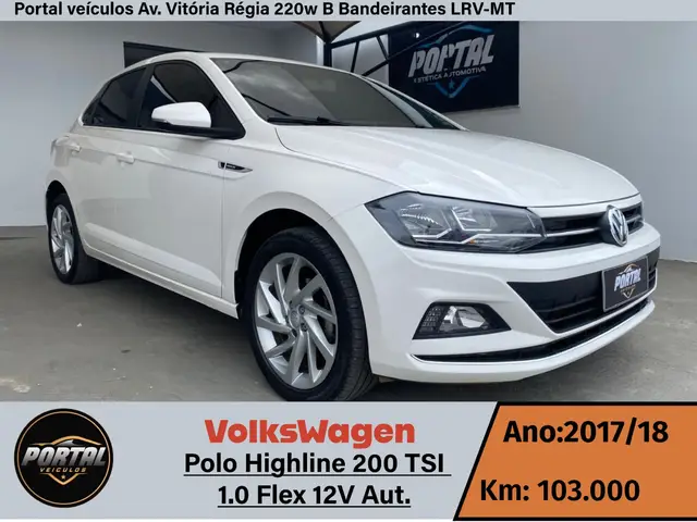 Carro Volkswagen Polo 2018 1.0 200 TSI Highline (Aut) (Flex)