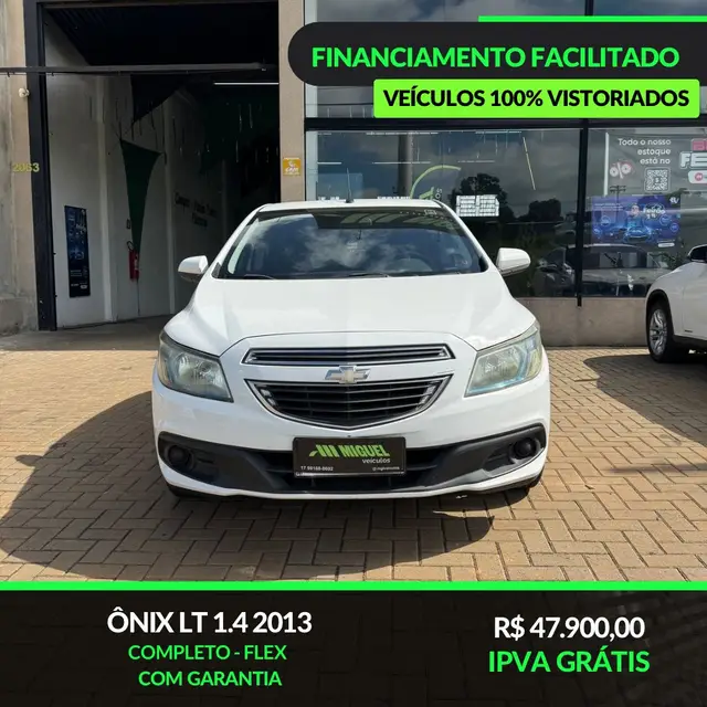 Carro Chevrolet Onix 2013 1.4 LT SPE/4
