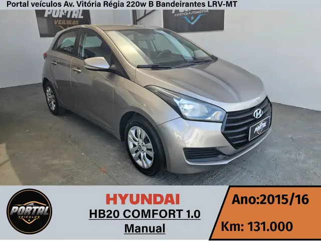 Carro Hyundai HB20 2016 1.0 Comfort (Flex)