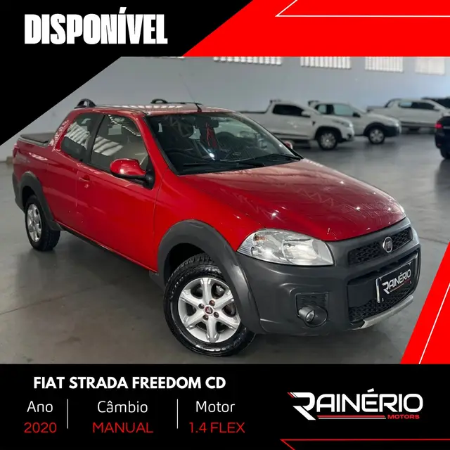 Carro Fiat Strada 2020 Freedom 1.4 CD (Flex)