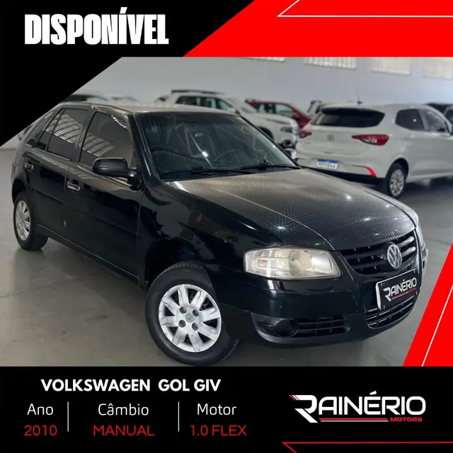 Carro Volkswagen Gol 2010 1.0 (G5) (Flex)