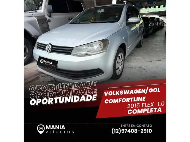 Carro Volkswagen Gol 2015 1.0 MPI Trendline 12V 5p (Flex)