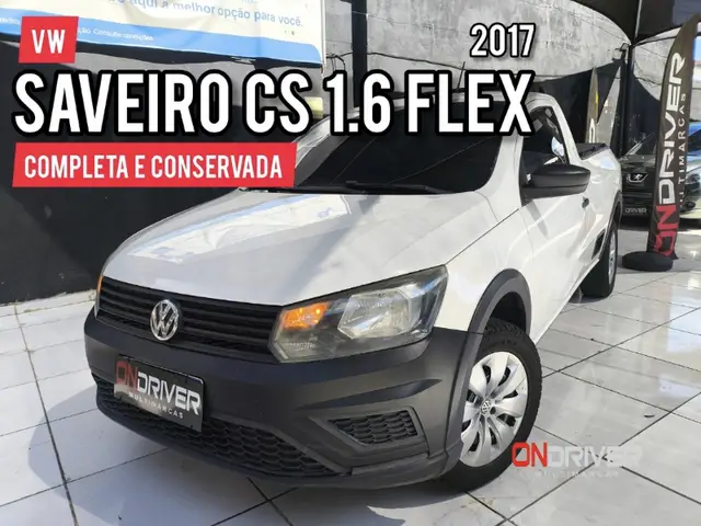 Carro Volkswagen Saveiro 2017 Robust 1.6 MSI CS (Flex)