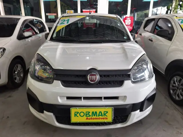 Carro Fiat Uno 2021 Attractive 1.0