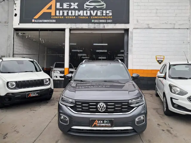 Carro Volkswagen T-Cross 2021 1.4 TSI Highline (Aut) (Flex)
