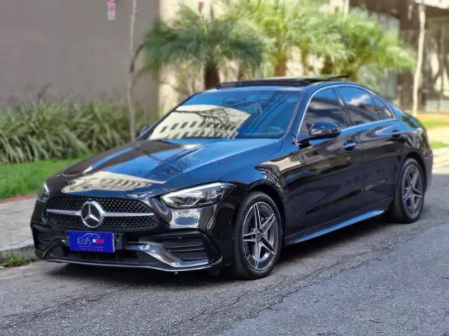 Carro Mercedes-Benz C 200 AMG 2024 AMG Line EQ Boost 1.5 (Aut)
