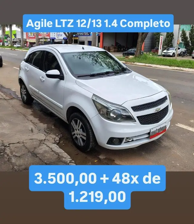 Carro Chevrolet Agile 2013 LTZ 1.4 8V (Flex)