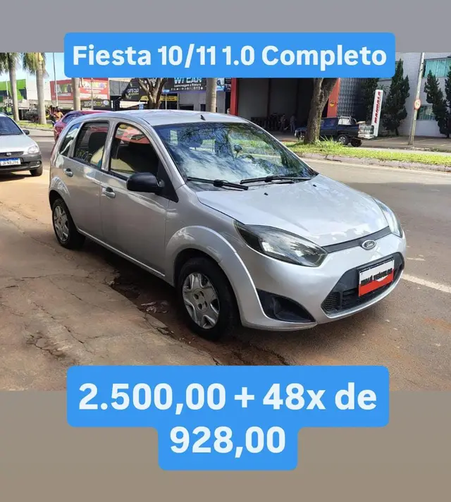 Carro Ford Fiesta Hatch 2011 1.0 (Flex)