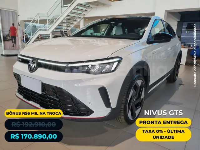 Carro Volkswagen Nivus 2026 GTS 250 TSI