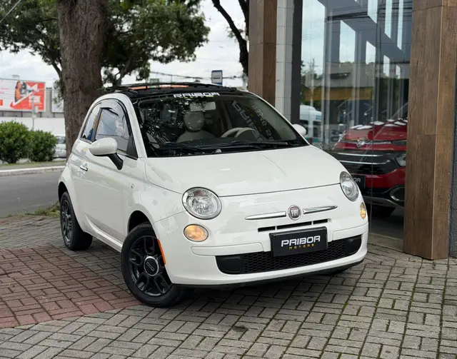 Carro Fiat 500 2013 Cult Dualogic 1.4 8V