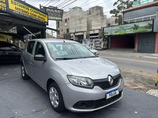Carro Renault Sandero 2017 Authentique Hi-Power 1.0 16V (Flex)