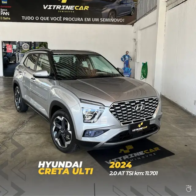 Carro Hyundai Creta 2024 Ultimate 2.0 (Aut) (Flex)